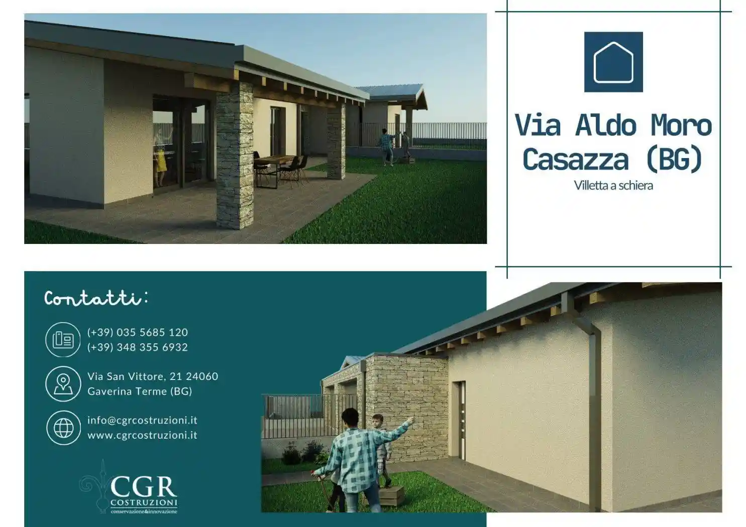 Villetta a schiera in vendita a Casazza