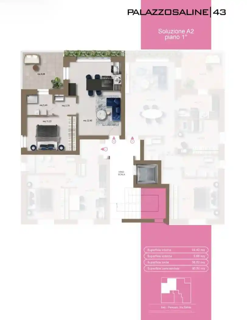 Bilocale nuovo, primo piano, Tiburtina, Pescara - foto 3