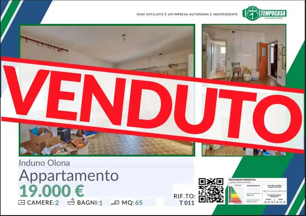 Appartamento in vendita a Induno Olona