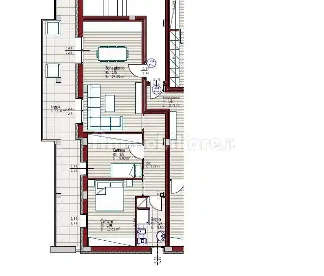 Appartamento in vendita a Piacenza