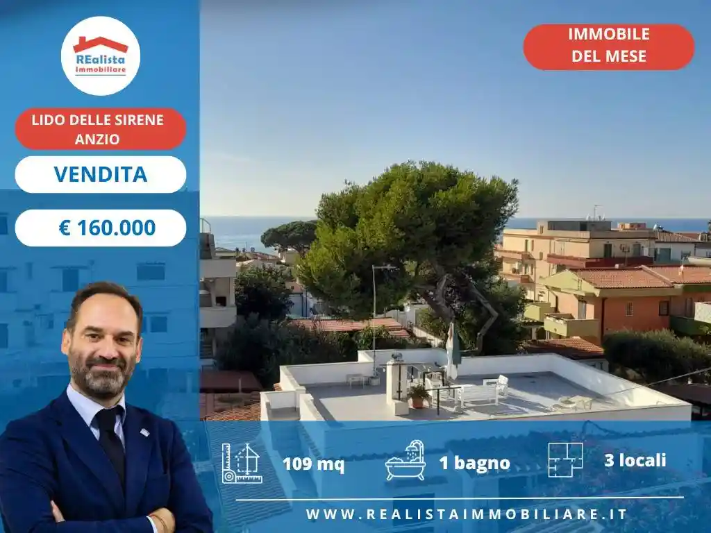 Appartamento in vendita a Anzio