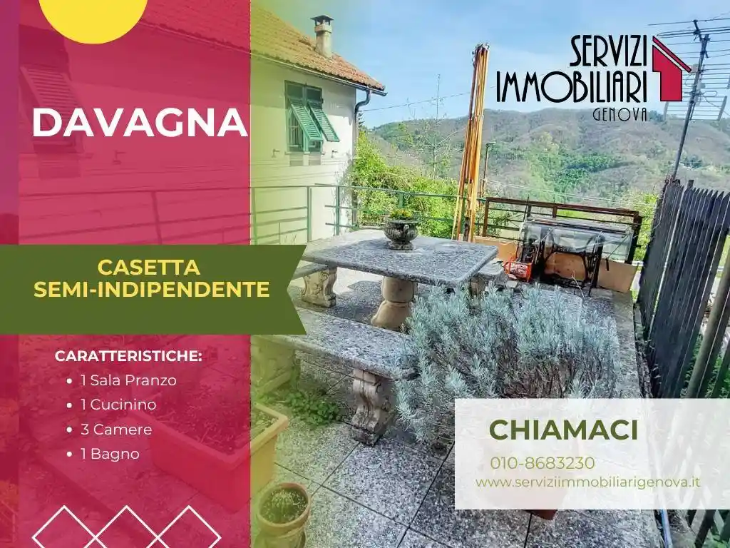 Casa indipendente in vendita a Davagna