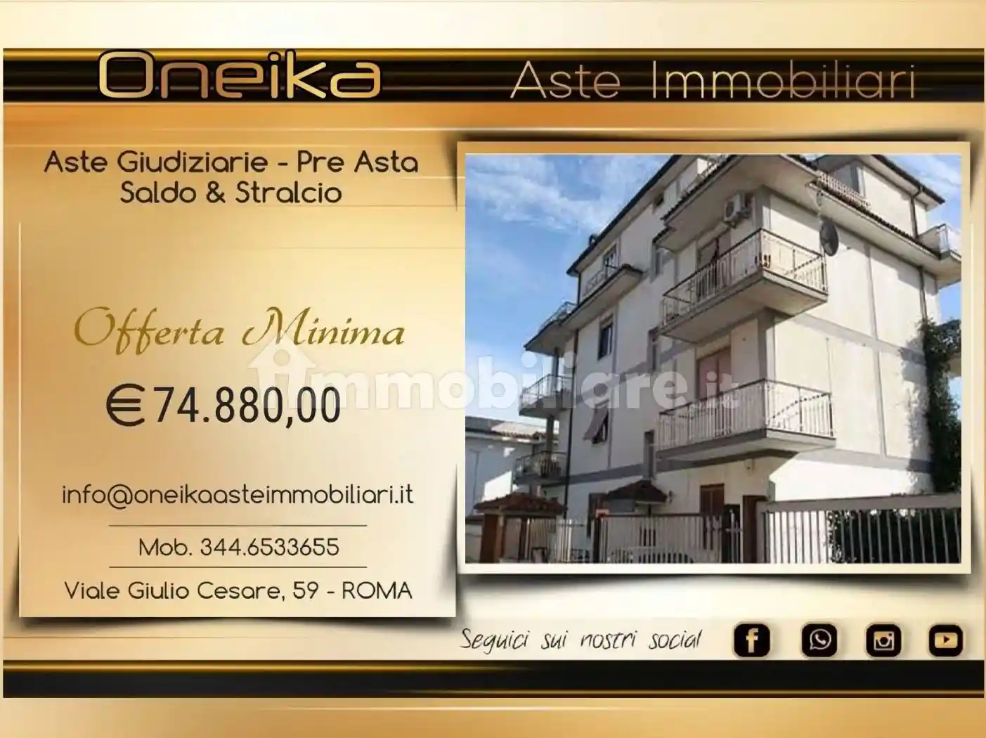 Appartamento in vendita a Roma