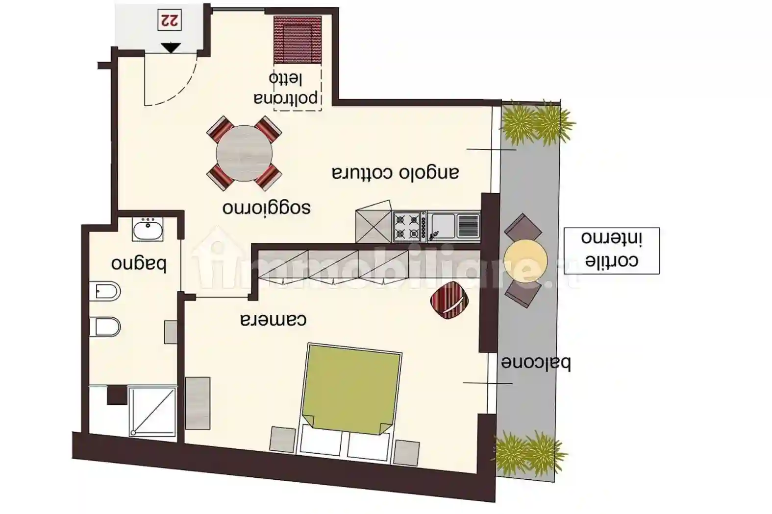 Bilocale via Emilio Faà di Bruno 5, Piazza della Libertà, Alessandria - foto 4