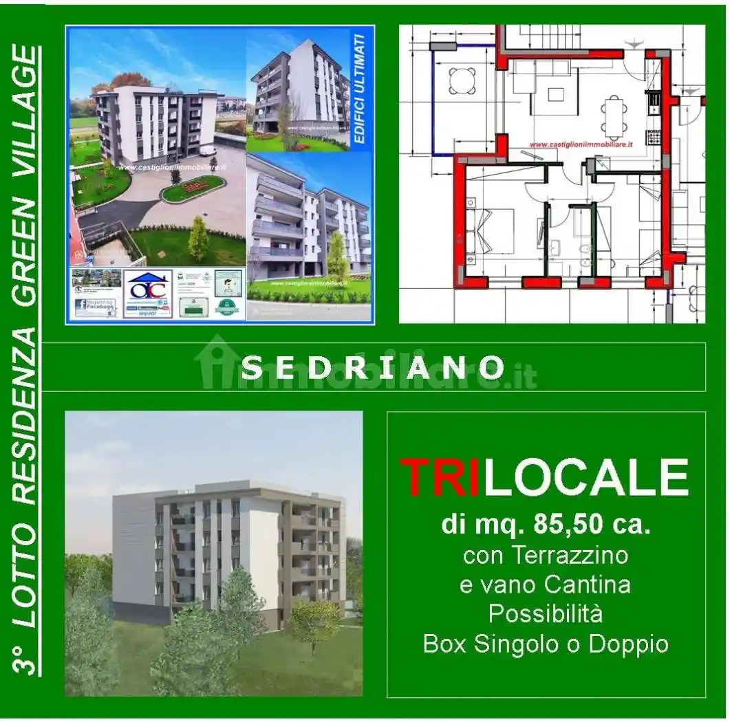 Appartamento in vendita a Sedriano