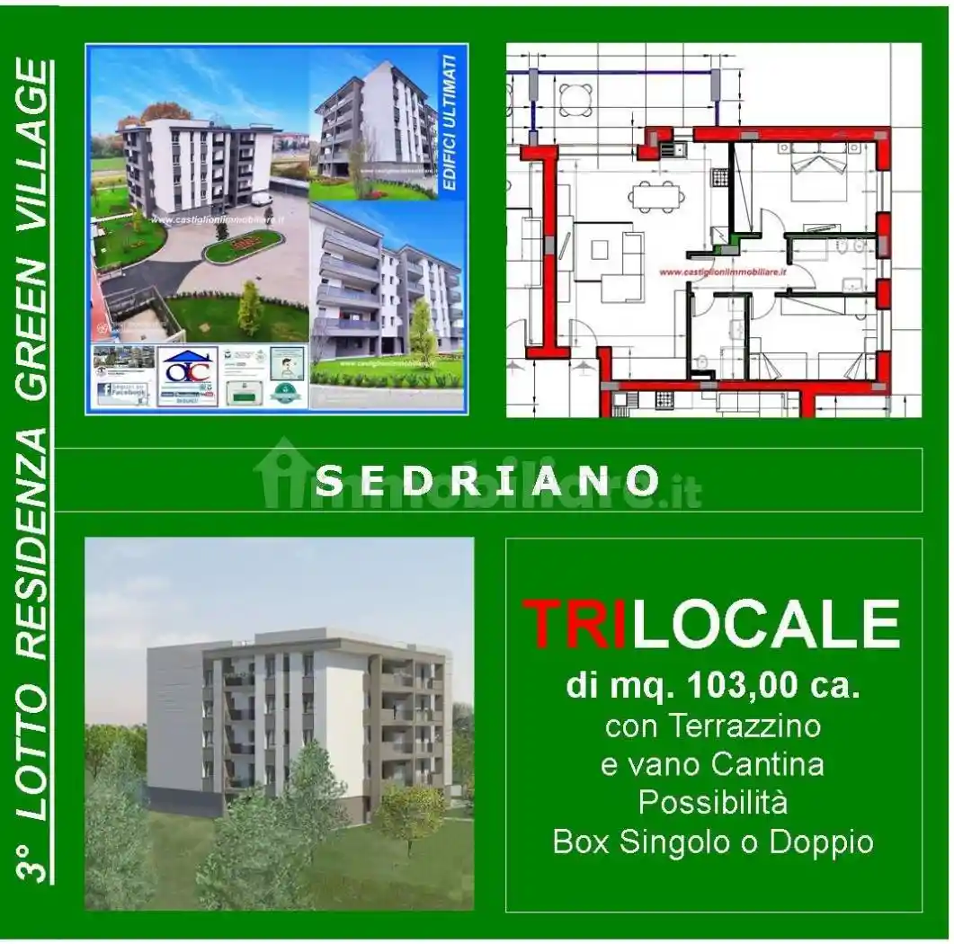 Appartamento in vendita a Sedriano