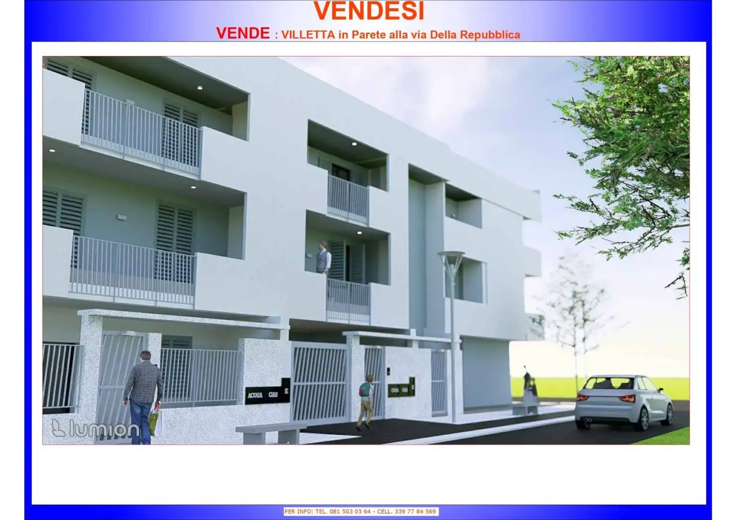 Villetta a schiera in vendita a Parete