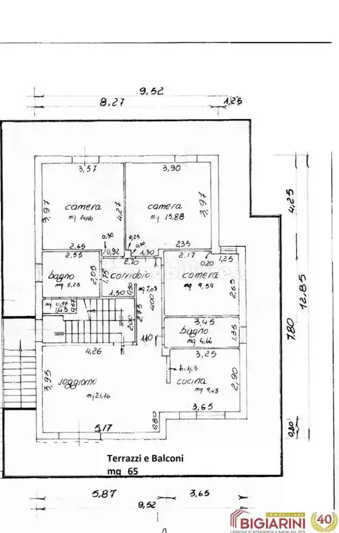 Quadrilocale via Tanaro 100, Villaggio Primo Maggio, Rimini - foto 4