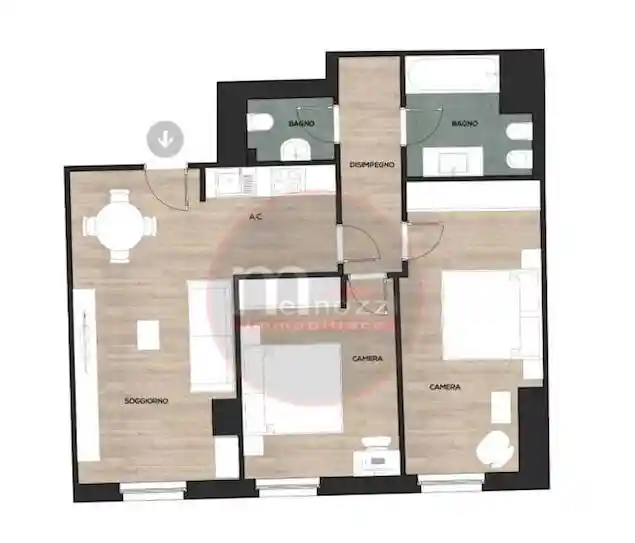 Trilocale via Bernardino Biondelli 7, Ripamonti - Fondazione Prada, Milano - foto 2