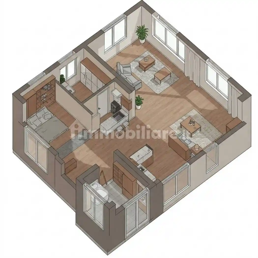 Trilocale via Giosuè Carducci, San Vittore, Milano - foto 2