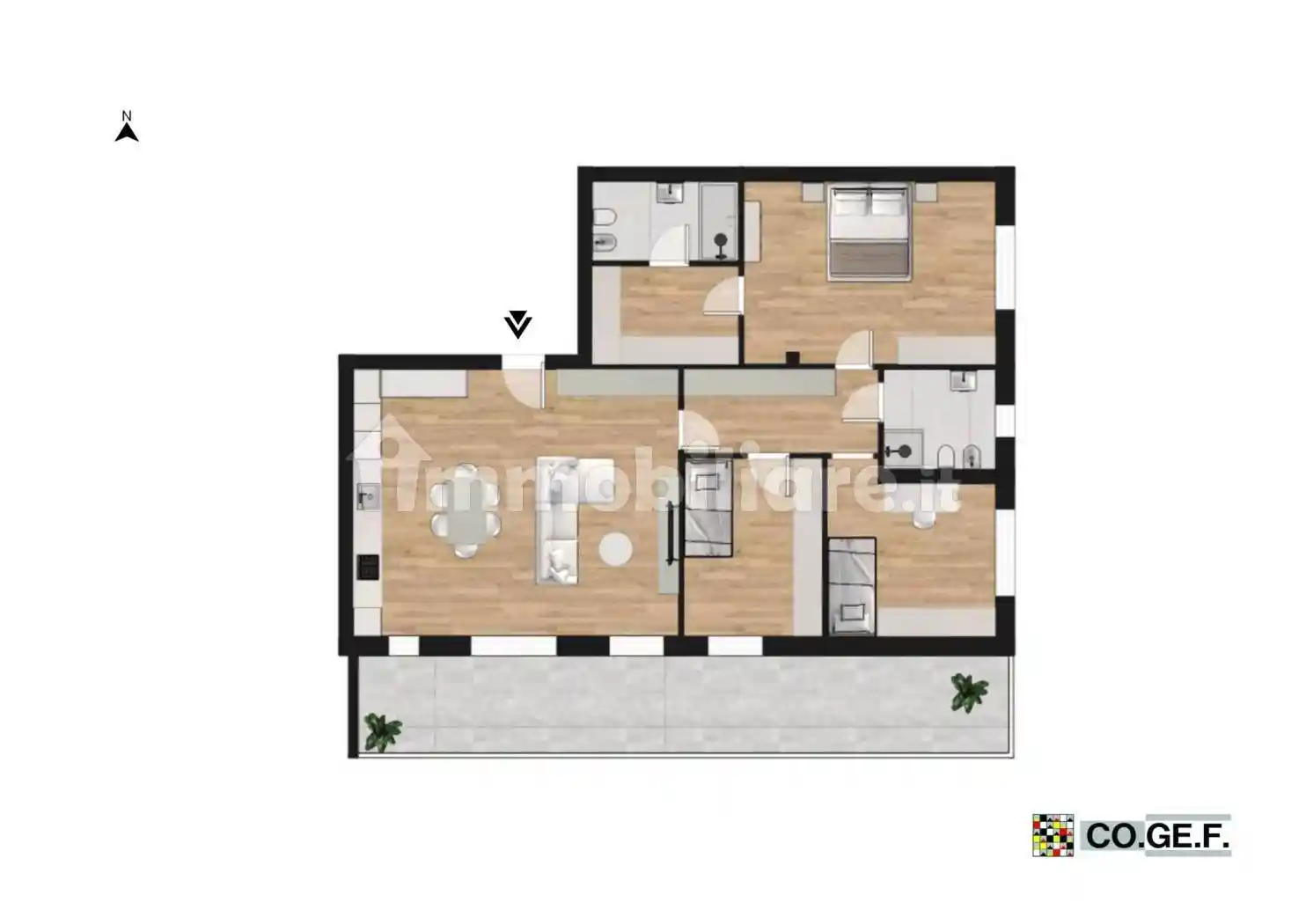 Appartamento in vendita a Saronno