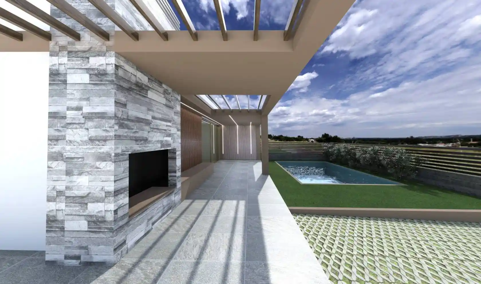 Villa bifamiliare via Perugia, Gattone - Isole, Aprilia - foto 4