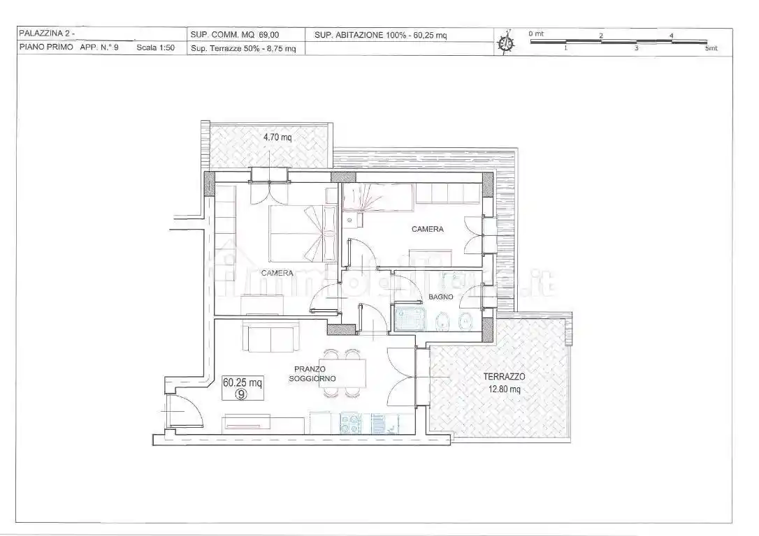 Quadrilocale nuovo, secondo piano, Centro, Alba Adriatica - foto 5