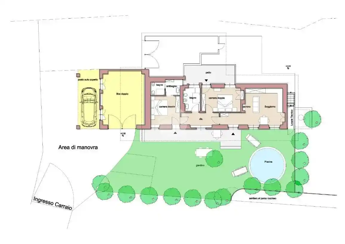 Appartamento in vendita a Trana