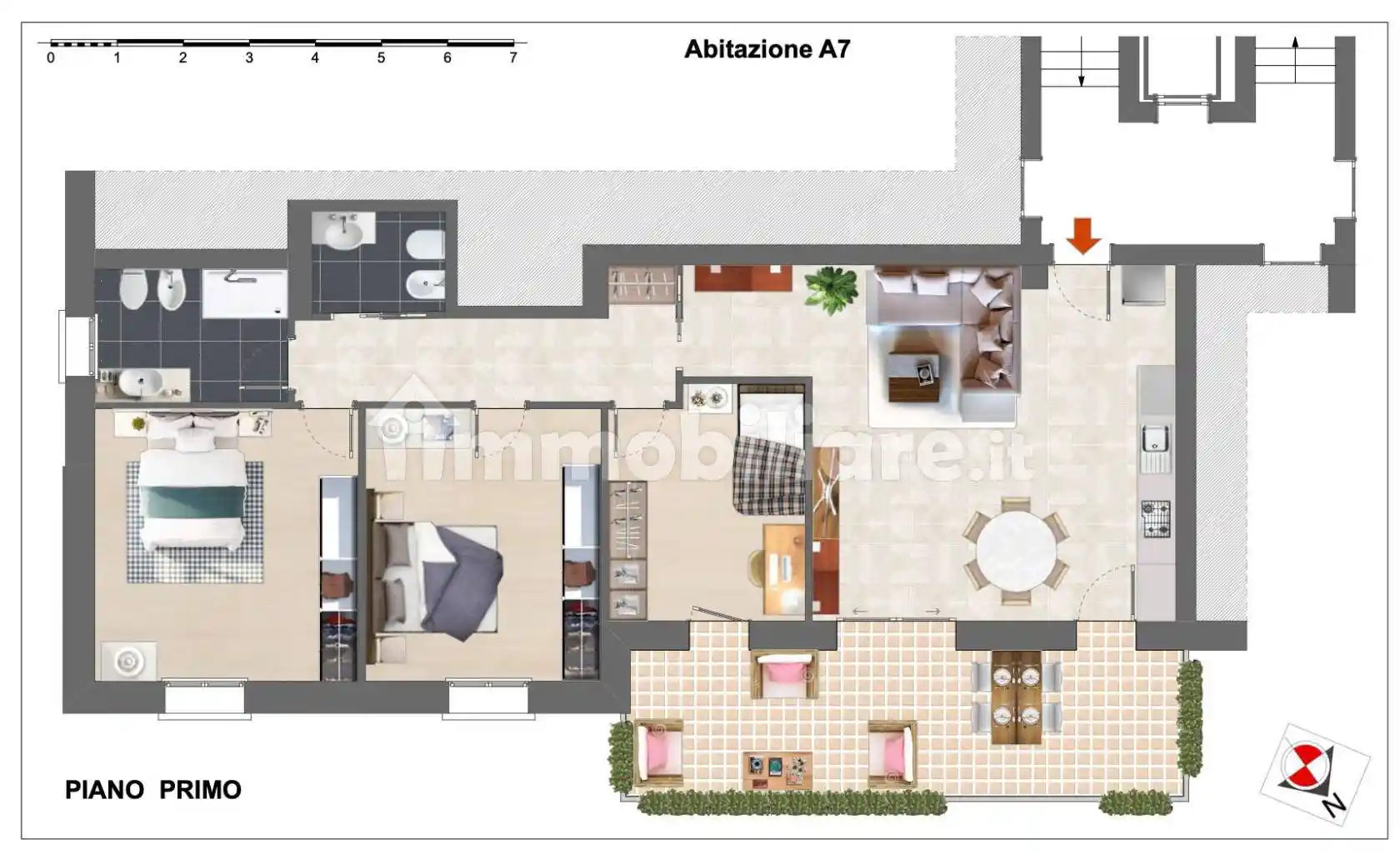 Appartamento in vendita a Castellarano