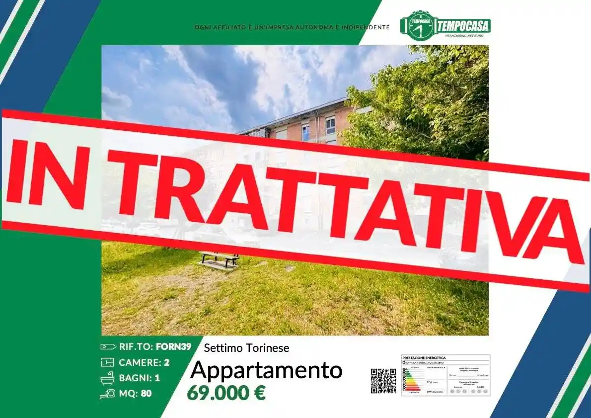 Appartamento in vendita a Settimo Torinese