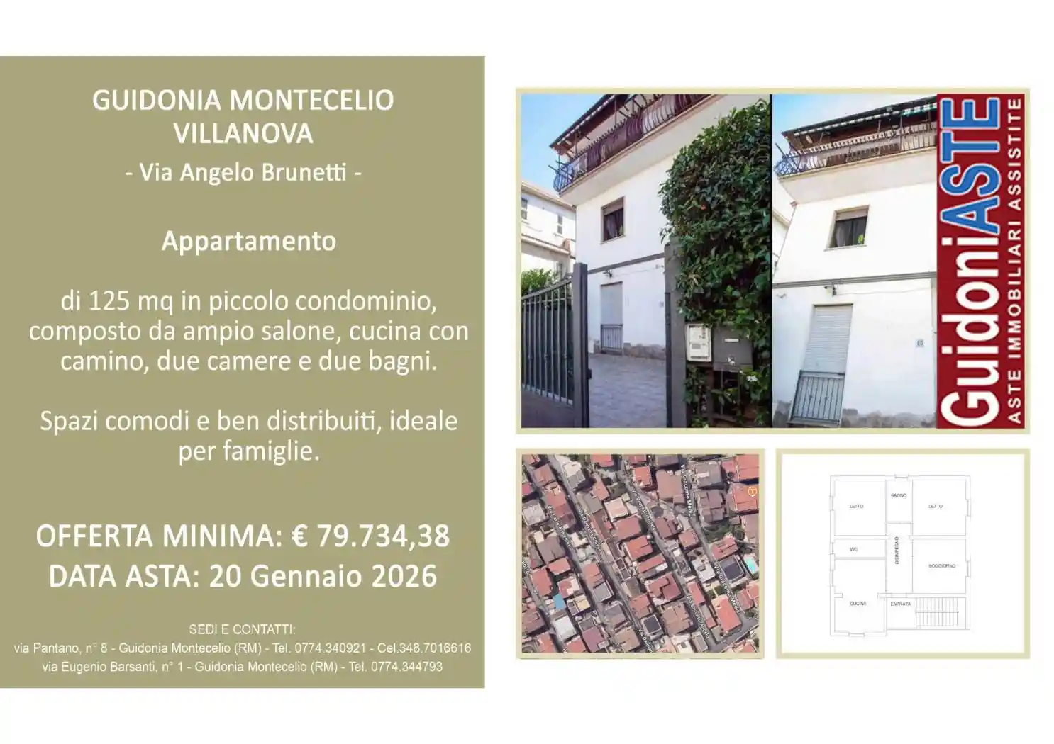 Appartamento in vendita a Guidonia Montecelio