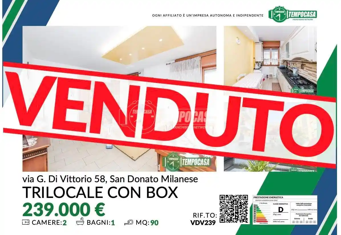 Appartamento in vendita a San Donato Milanese