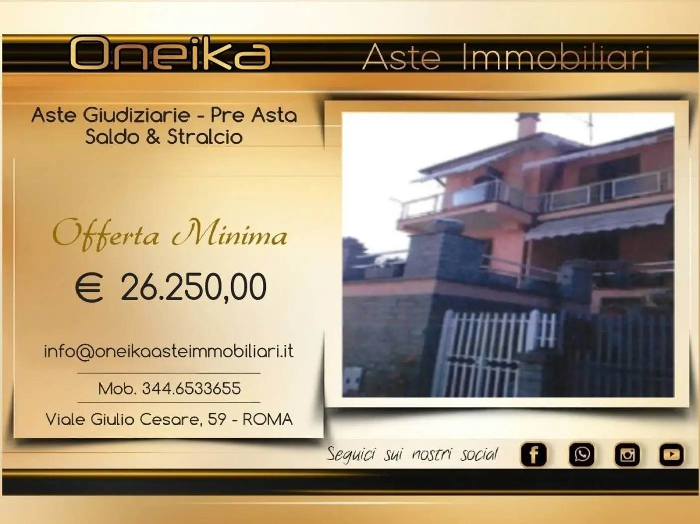 Appartamento in asta a Villa San Giovanni in Tuscia