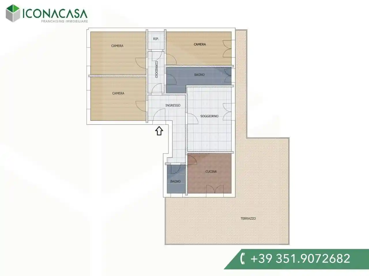 Attico via Montescaglioso, Centro, Matera - foto 2