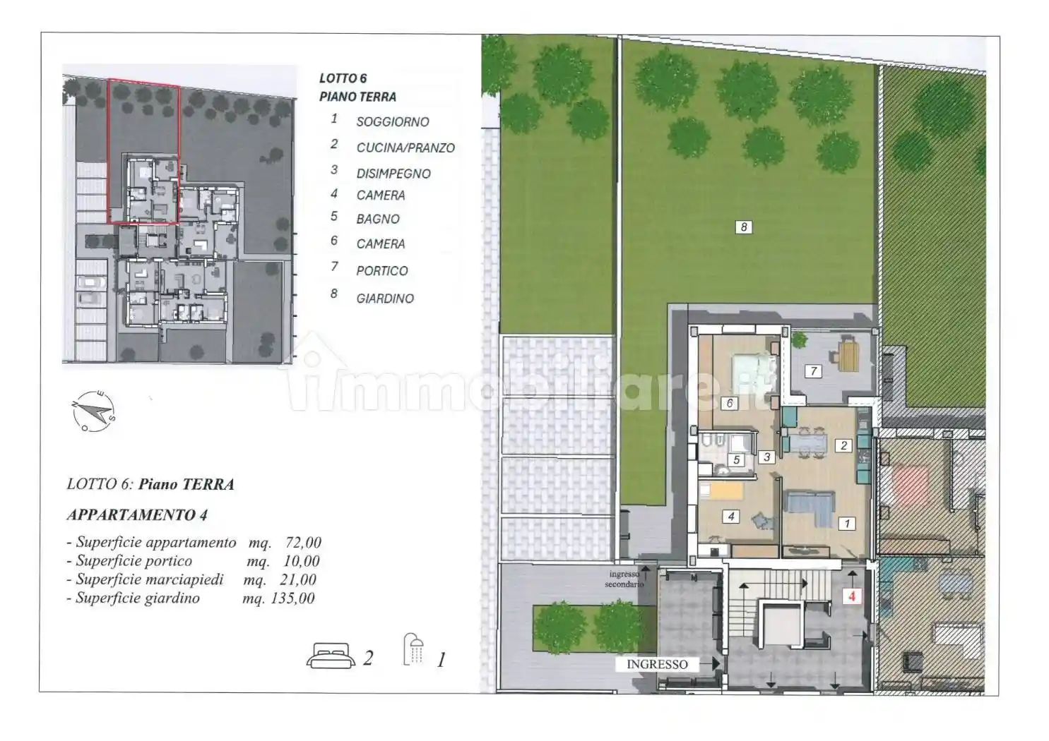 Appartamento in vendita a Cameri