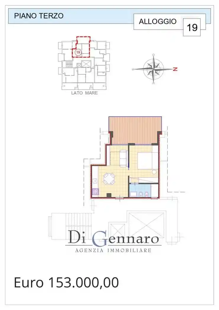 Bilocale Lungomare Marconi, Lungomare Marconi, Alba Adriatica - foto 3
