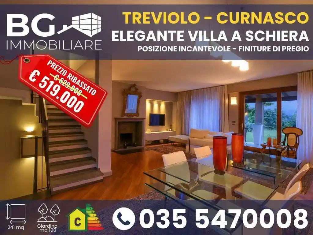 Villetta a schiera in vendita a Treviolo