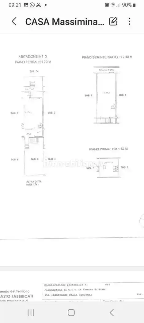 Villetta a schiera in vendita a Roma
