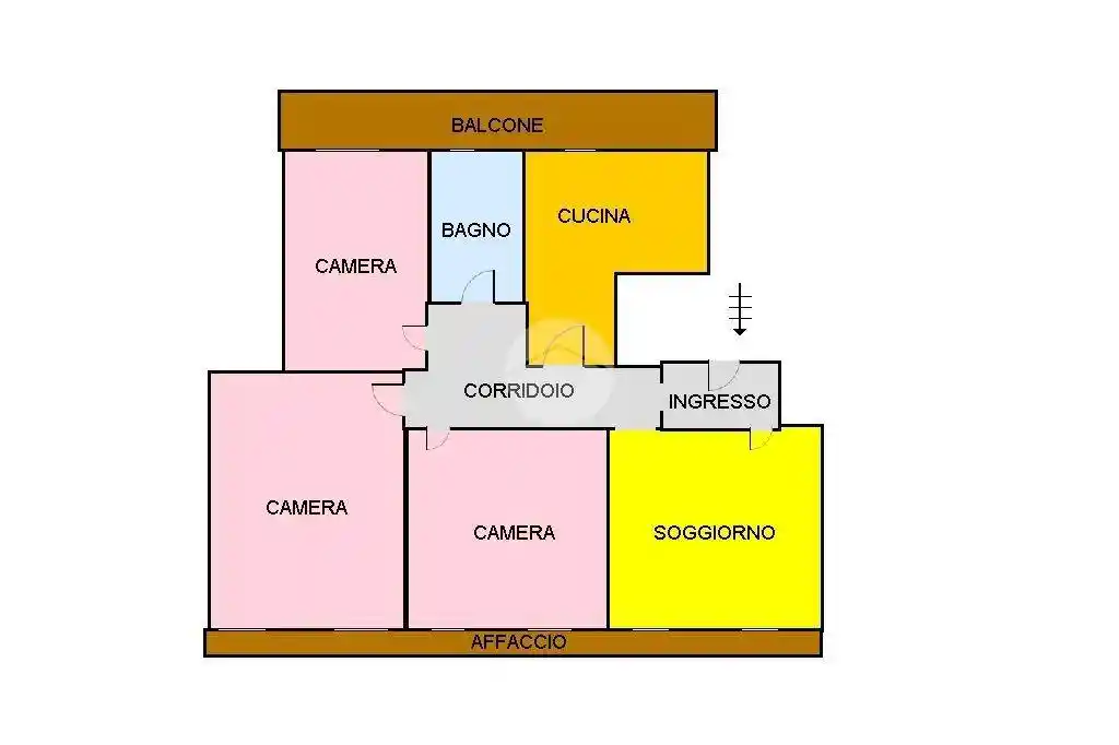 Appartamento in vendita a Roma