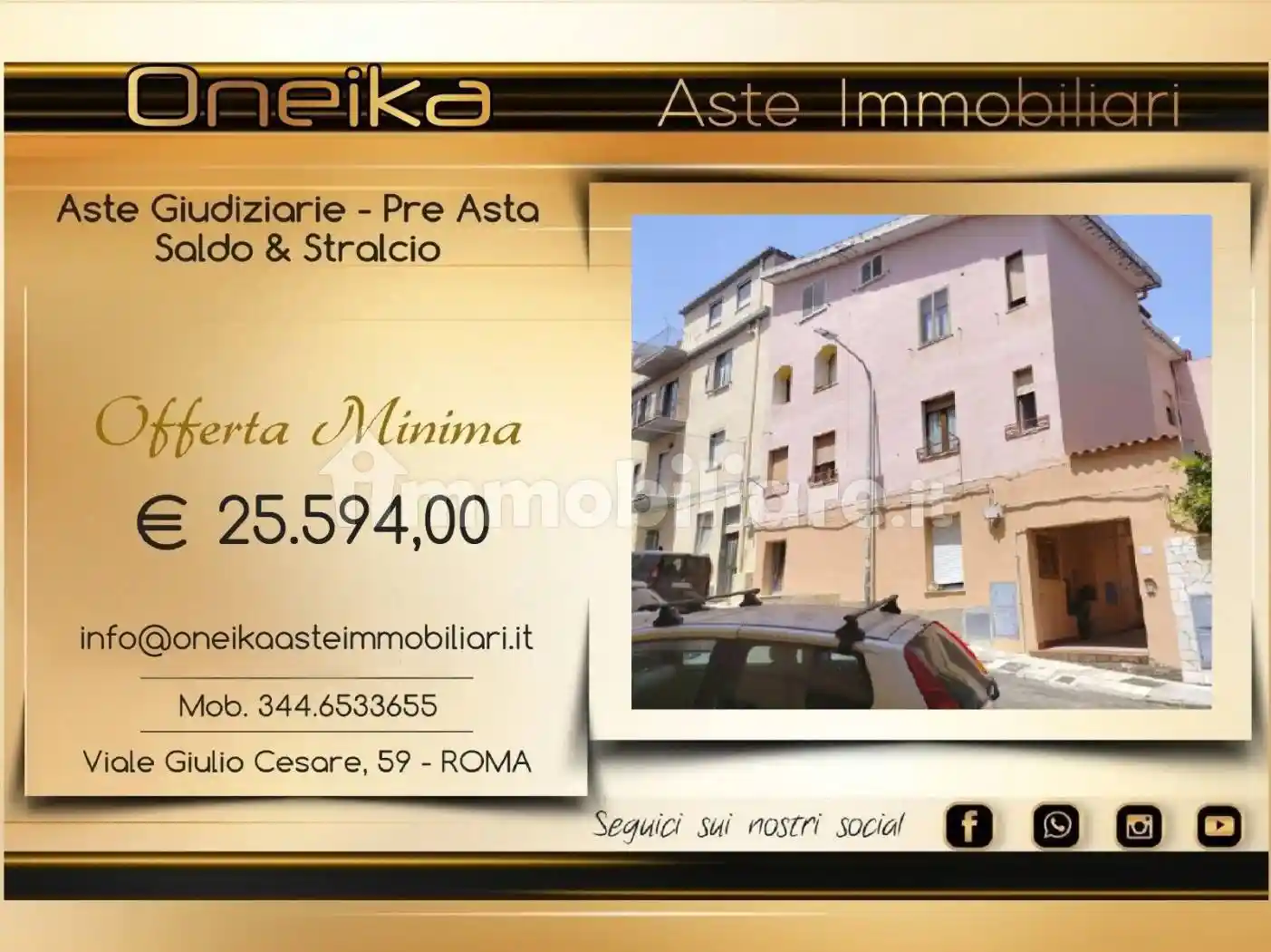 Appartamento in vendita a Nuoro