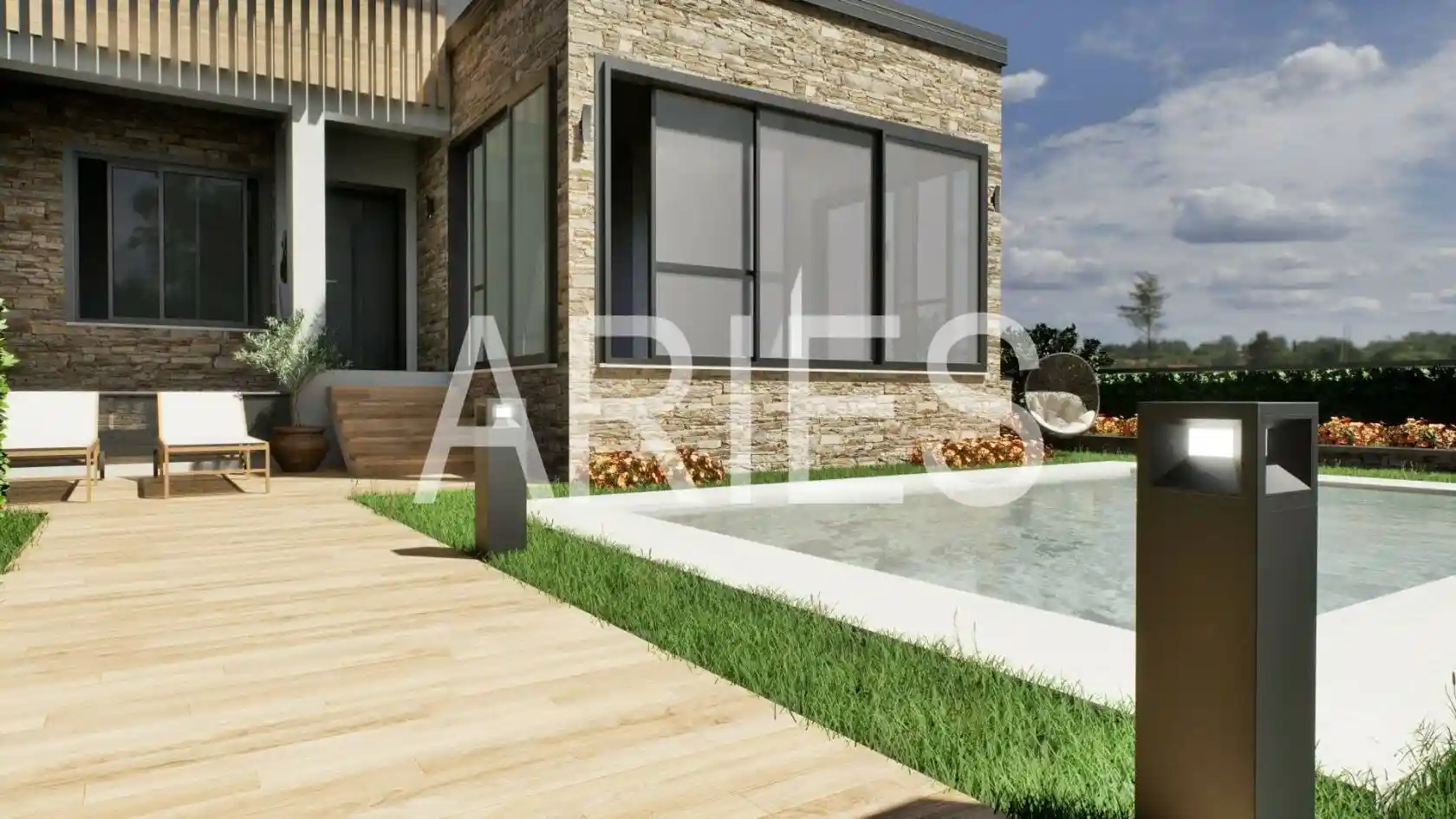 Villa bifamiliare via John Lennon, Vallerano, Roma - foto 3