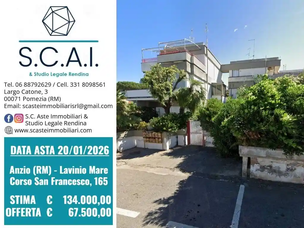 Appartamento in vendita a Anzio