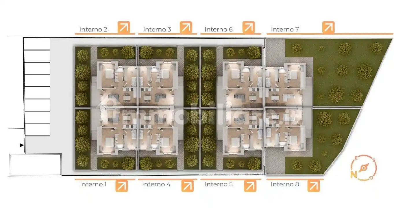 Villa plurifamiliare via della Marranella di Marino, Morena, Roma - foto 4