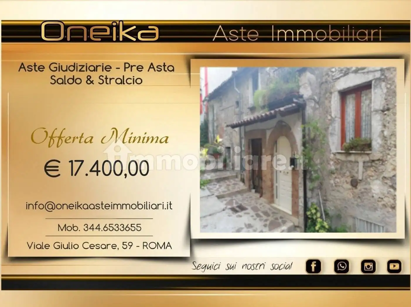 Appartamento in asta a Esperia