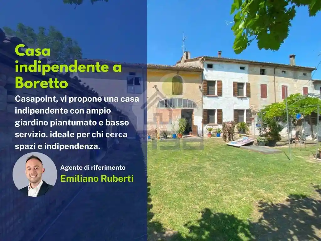 Casa indipendente in vendita a Boretto