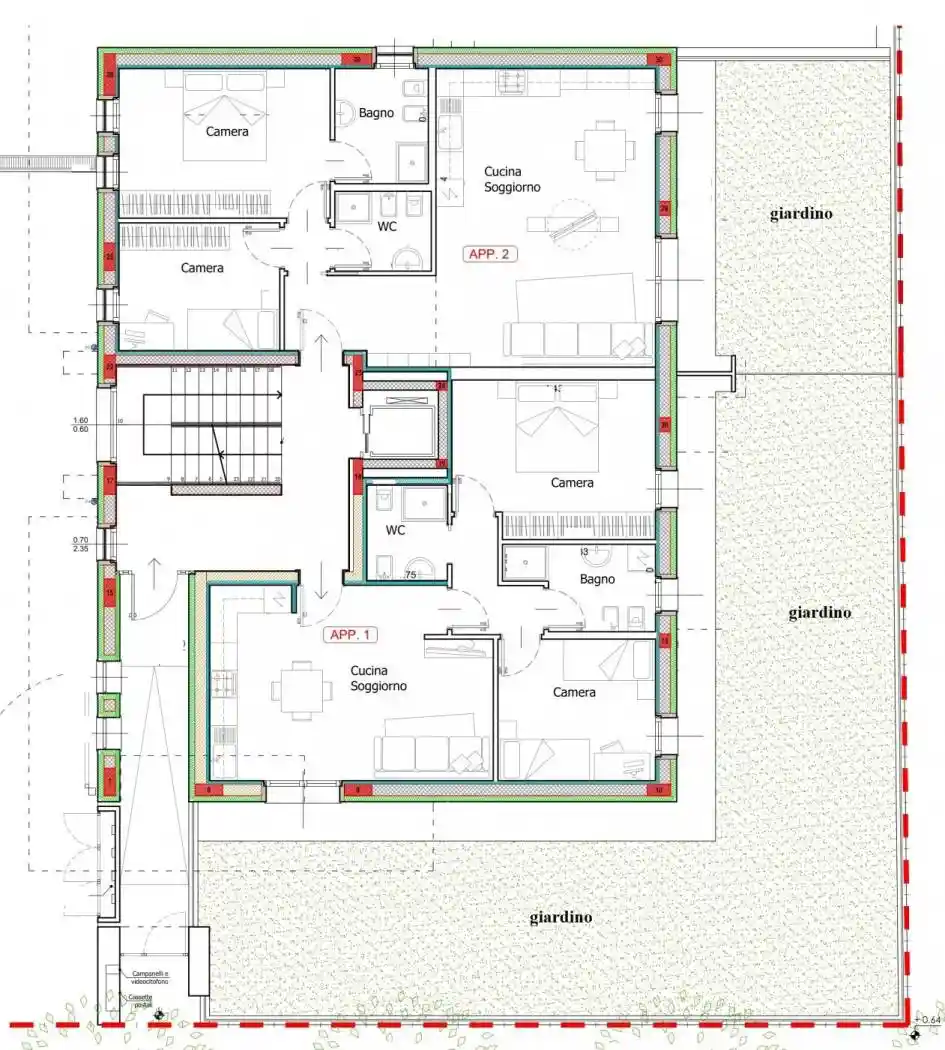 Trilocale via Marsala 39, Valdonega, Verona - foto 2