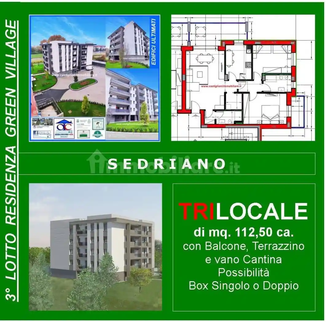 Appartamento in vendita a Sedriano