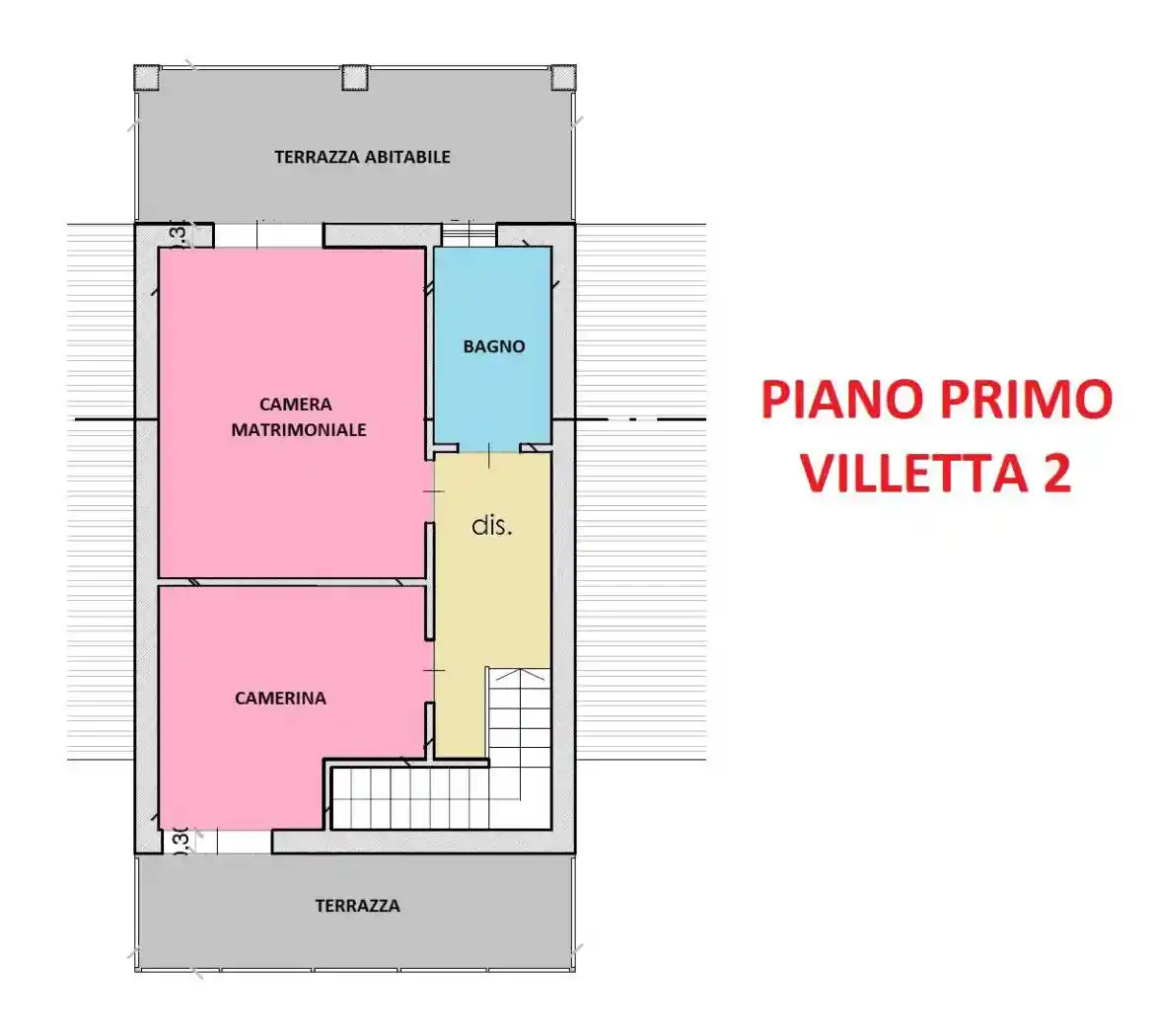 Villa a schiera via Amos Zanibelli, Paperino, Prato - foto 4