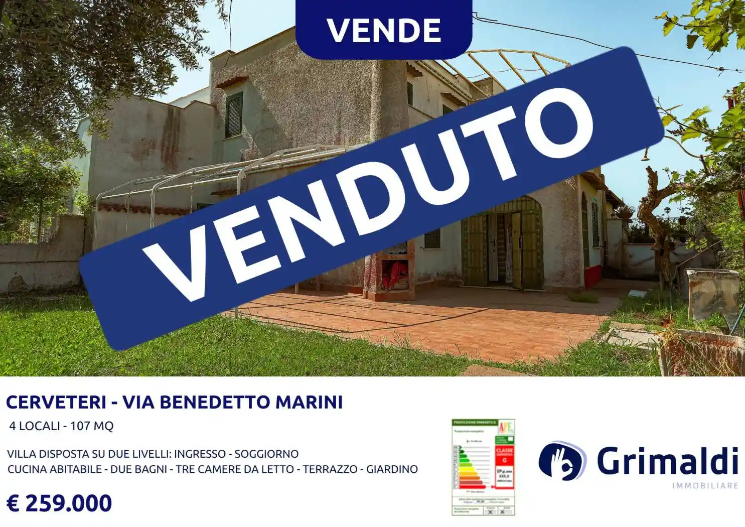 Villa in vendita a Cerveteri