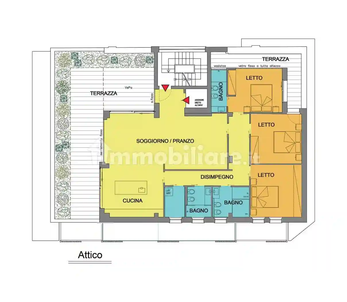 Attico - Mansarda - foto 5