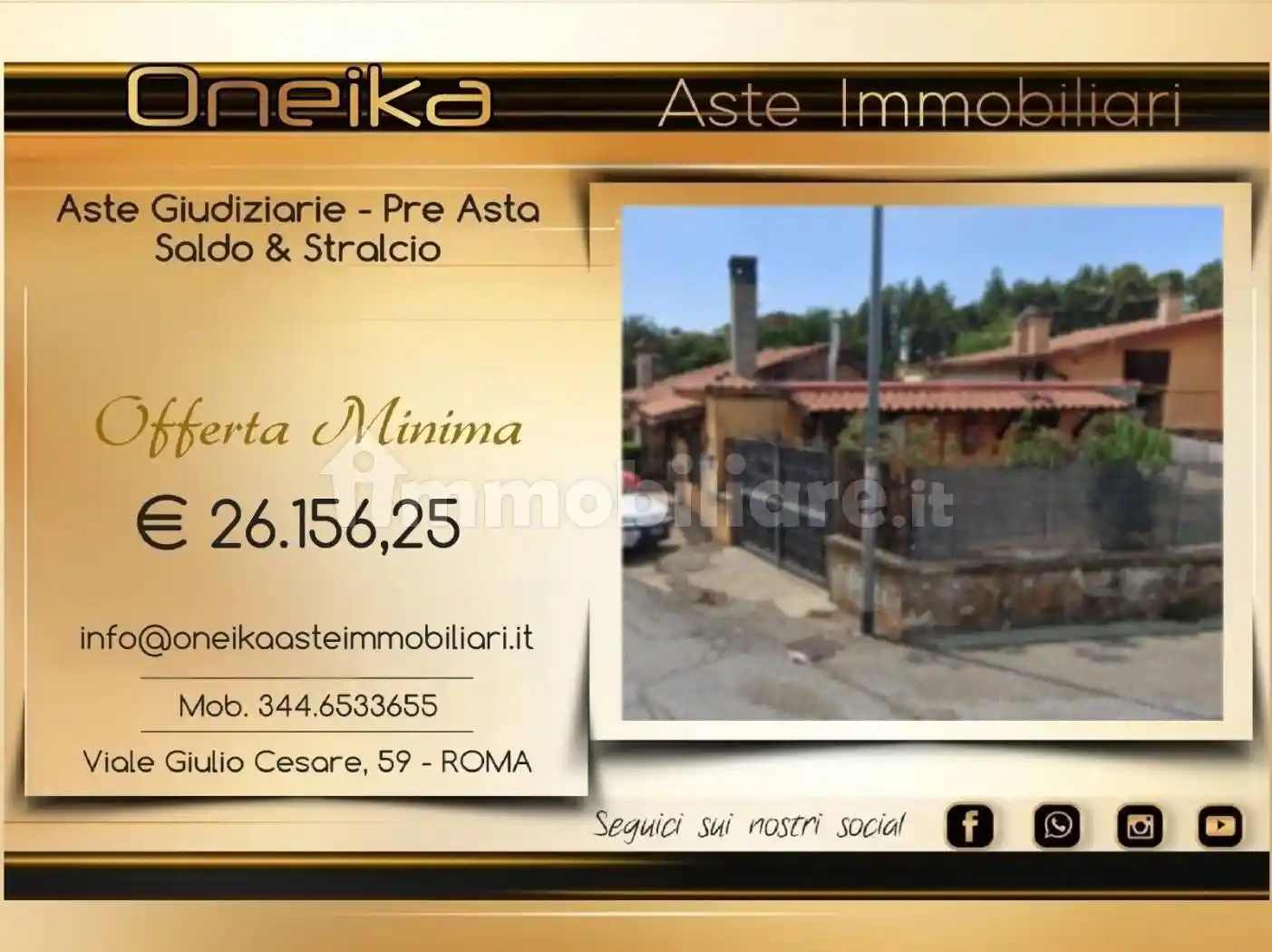 Appartamento in vendita a Rocca di Papa