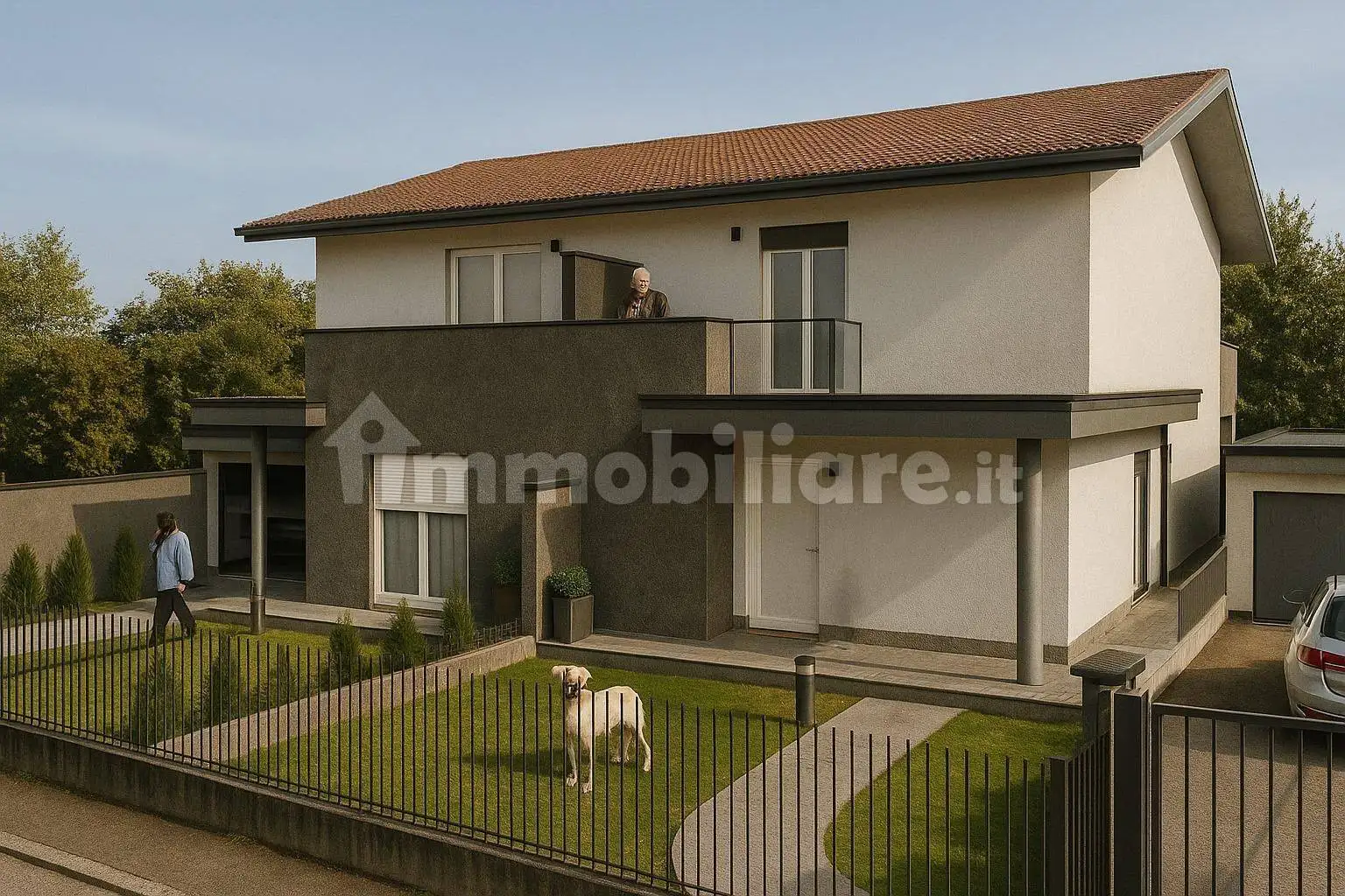 Villa bifamiliare via Enrico Mattei, Casalmaiocco - foto 2