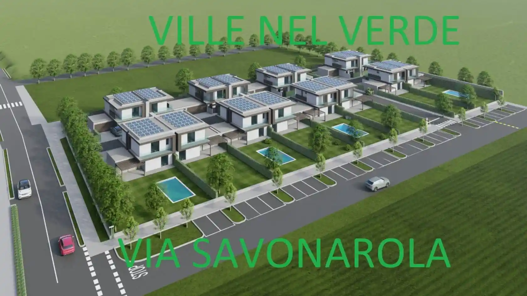 Villa bifamiliare via Girolamo Savonarola, Folzano, Brescia - foto 2