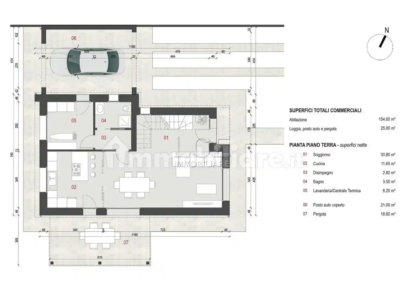 Villa bifamiliare via Montereale 92, Pordenone Nord, Pordenone - foto 4