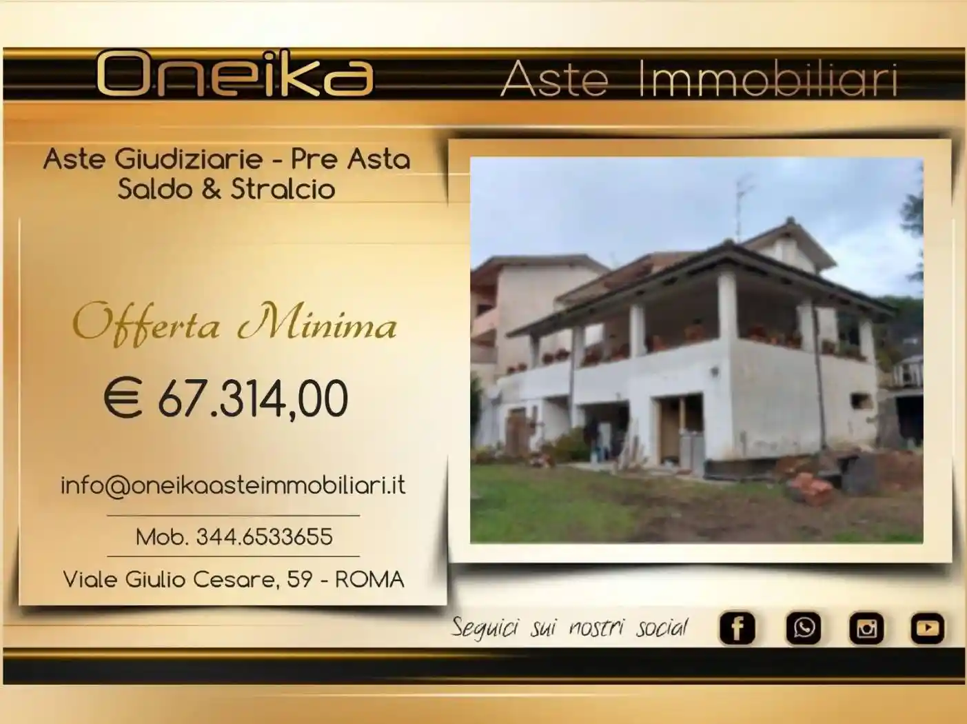 Villa in vendita a Capranica