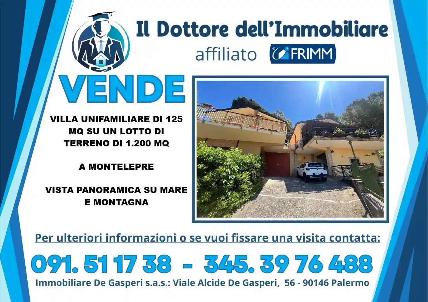 Villa in vendita a Montelepre