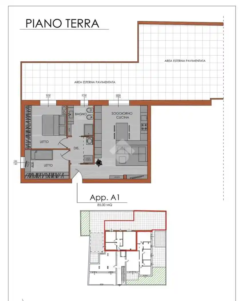 Appartamento in vendita a Piacenza