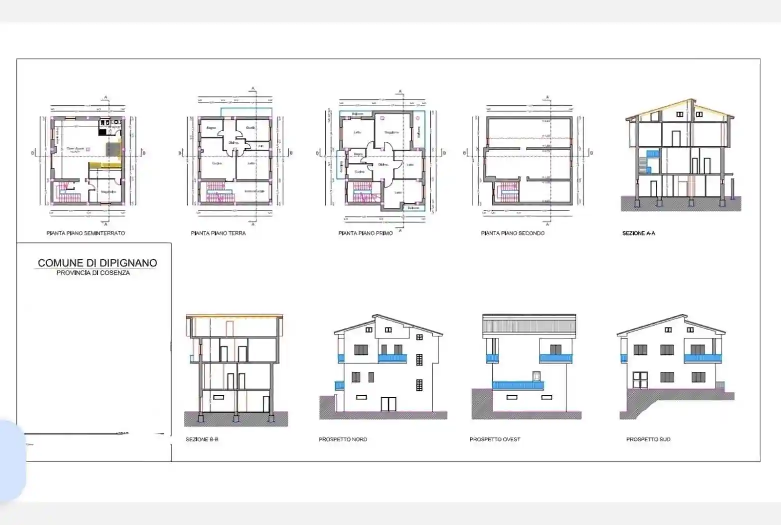 Villa bifamiliare via 24 Maggio 18, Centro, Dipignano - foto 3