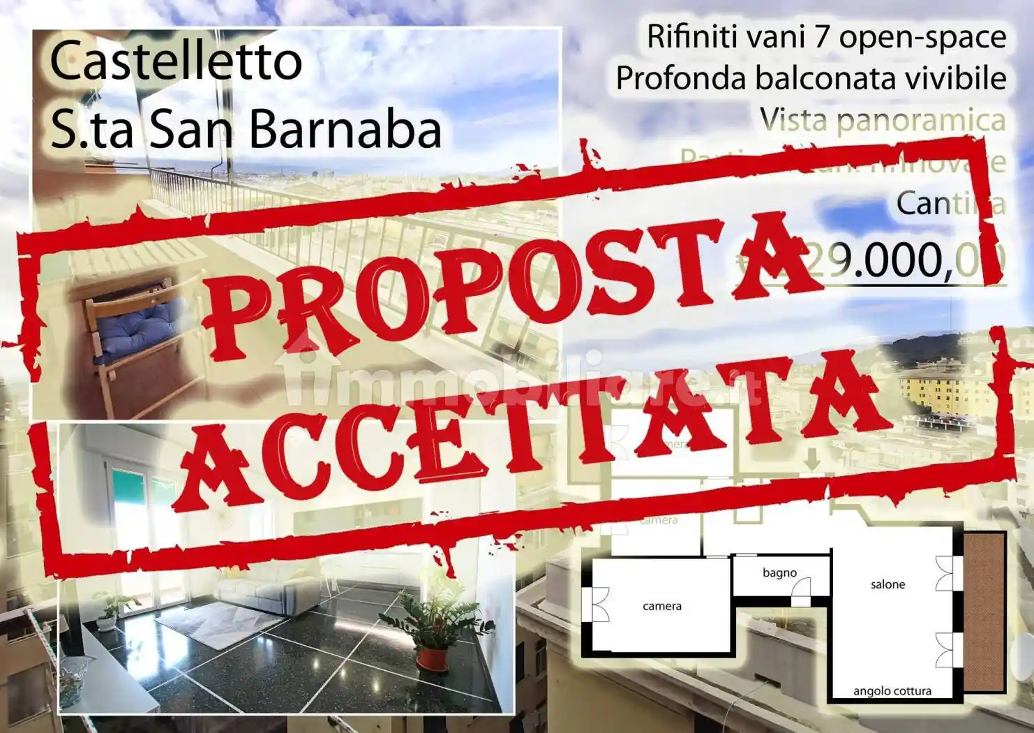 Appartamento in vendita a Genova