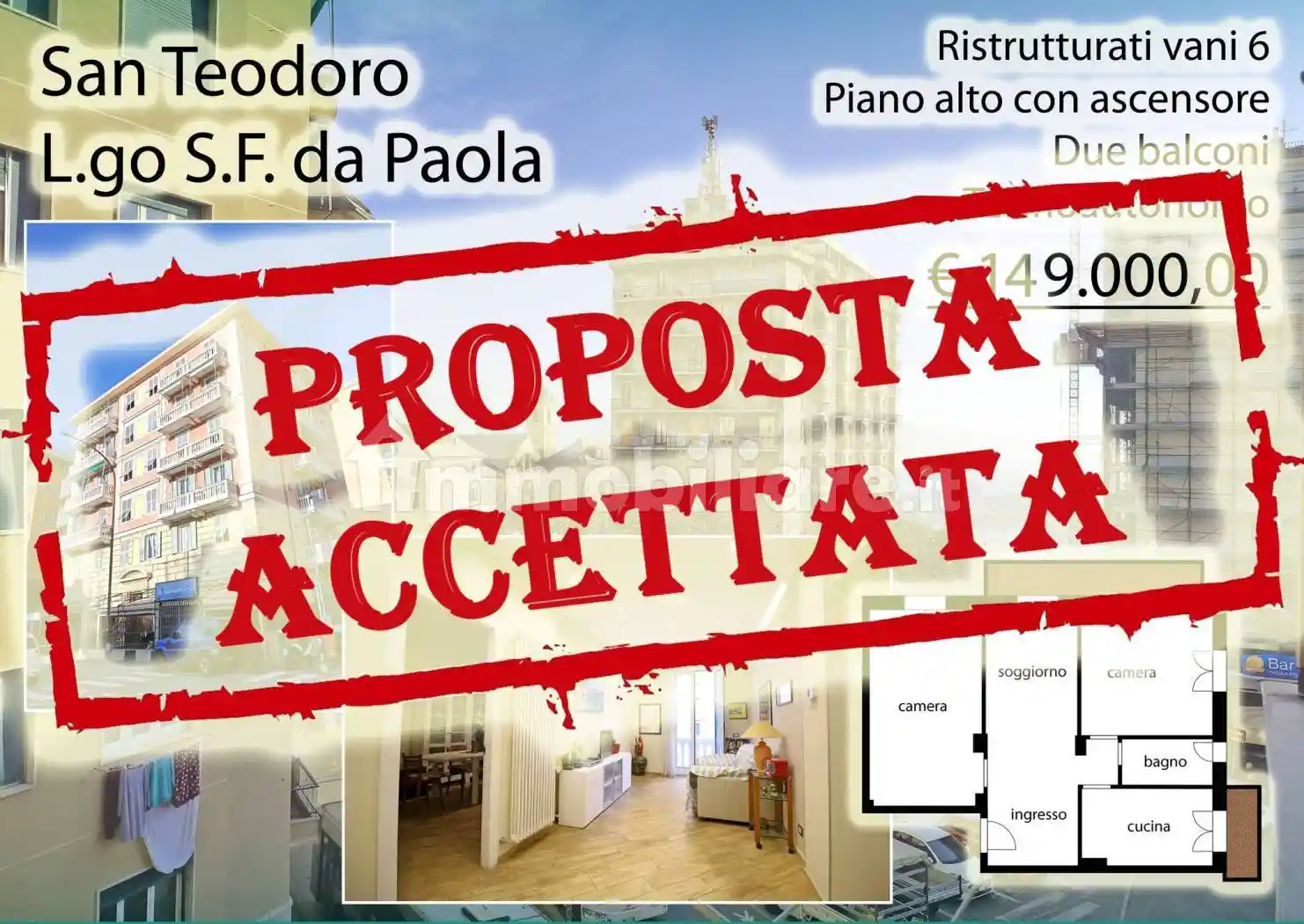 Appartamento in vendita a Genova